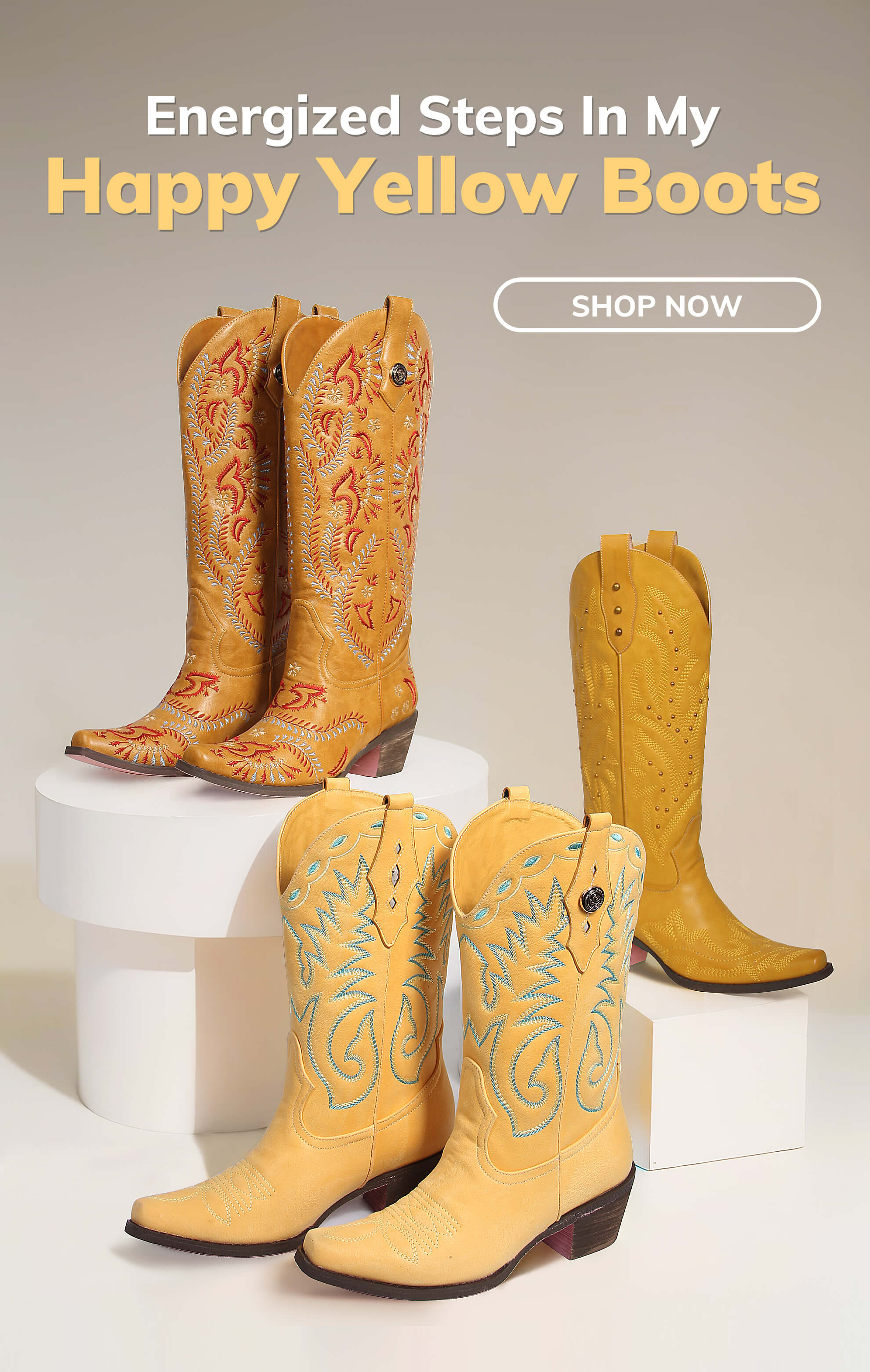 rosegentle yellow boots email cover image